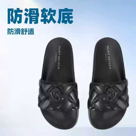 European and American 2025 New Spring and Summer Eagle Head Color One-word plus size Outer Wear Thick Bottom Beach Women's Sandals and Slippers Direct Selling
