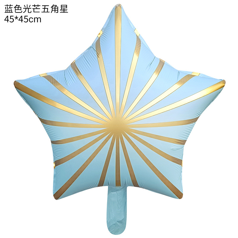 18 pulgadas ronda molino de viento globo espiral de aluminio bola Lollipop globo caramelo forma cumpleaños fiesta Decoración