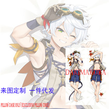 原神班尼特等身抱枕游戏动漫长条桃皮绒枕套2way宅男二次元周边