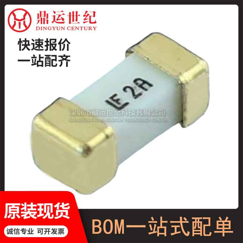 型号0451002.MRL封装SMD,6.1x2.7mm贴片式一次性保险丝 BOM表配单