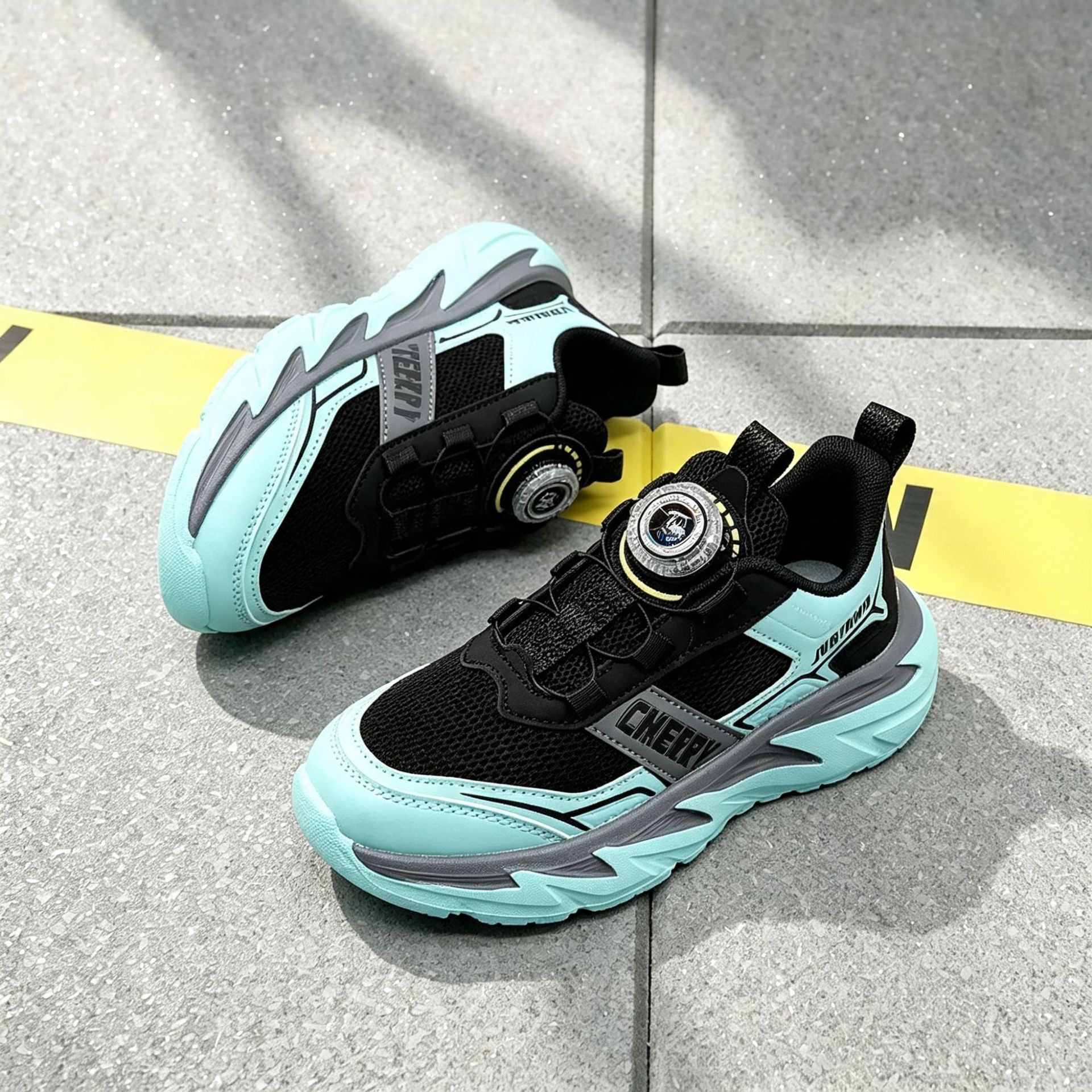 32-37 Zapatos de correr de cuero de tamaño primavera y otoño zapatos de correr de cuero para niños zapatos de niños zapatos de deporte para niños mayores zapatos de deporte para estudiantes image 2