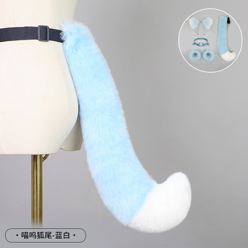 手作日系獣耳カチューシャかわいいぬいぐるみ猫耳Lolita頭飾りキツネ耳アクセサリー猫耳カチューシャ