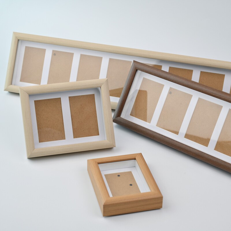 Polaroid-Specific Hollow Photo Frame with Multiple Compartments for DIY Display, Suitable for Pets, Couples, and Children's Growth Commemorative Picture Frame Polaroid-Specific Hollow Photo Frame with Multiple Compartments for DIY Display, Suitable for Pets, Couples, and Children's Growth Commemorative Picture Frame