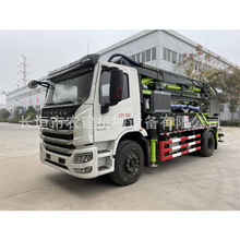 农建机械 25米混凝土臂架泵车 红岩底盘小型天泵农村盖房好设备