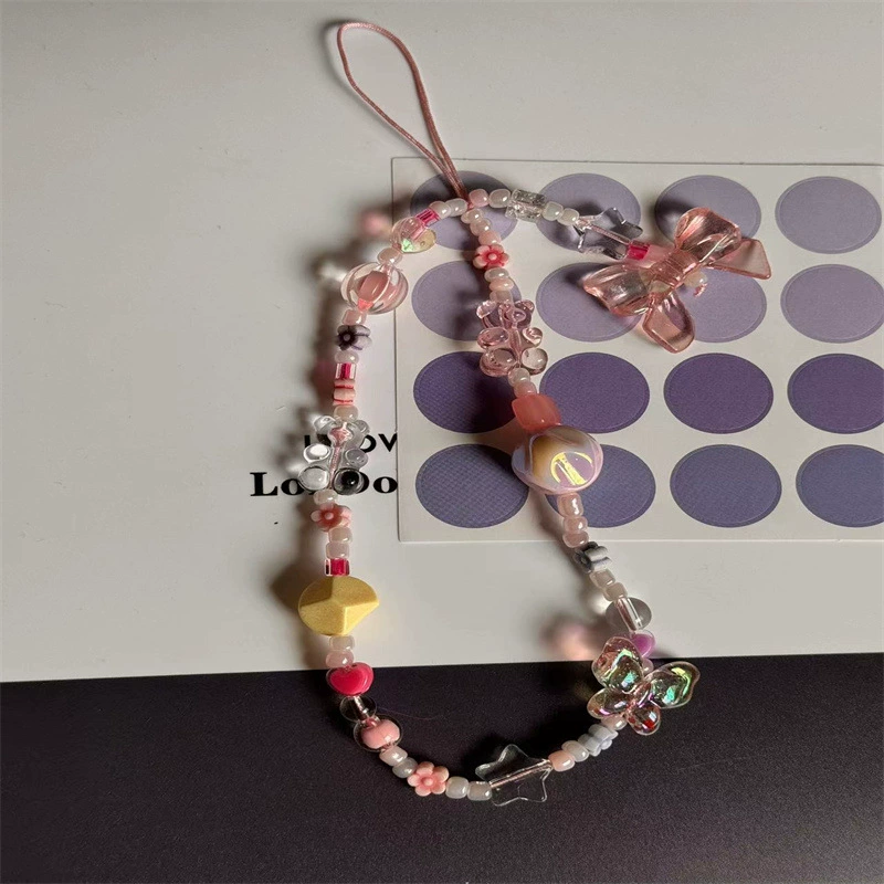 Свежая бисерная bracelet с бантиком, камера, сумка для оборудования, брендовая сумка-декор, с маленькими медведями, цветочная