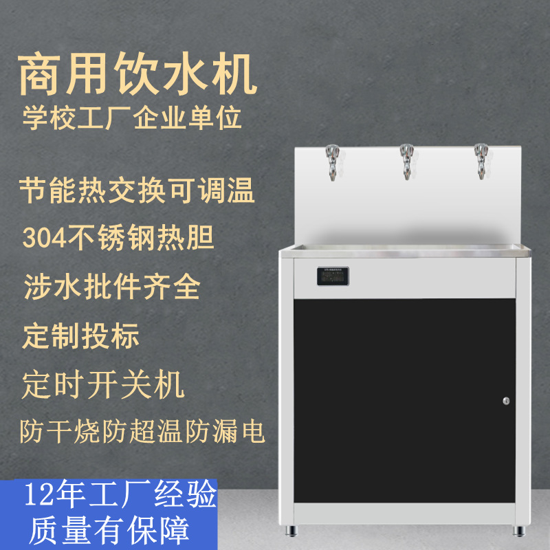 节能温热饮水机工厂反渗透过滤直饮机学校单位开水器商用工厂批发