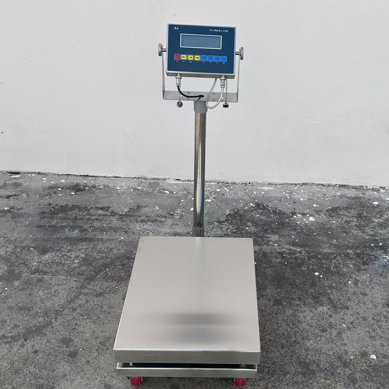 CT4防爆电子秤不锈钢150kg防爆平台秤化工厂油漆车间用