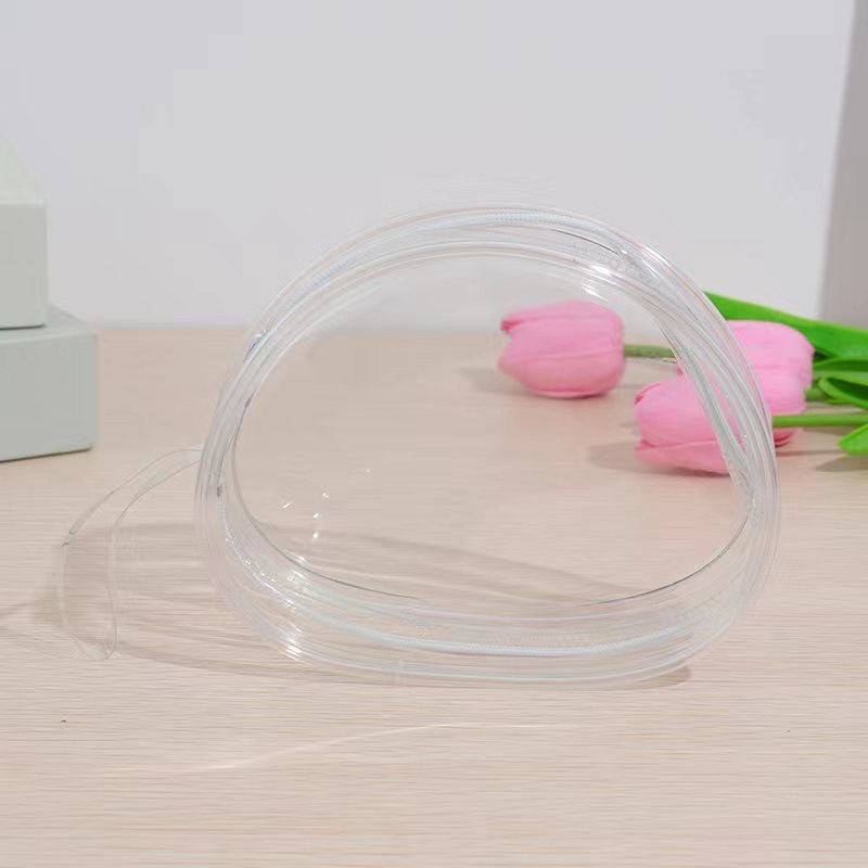 흰색 투명 지퍼박스 [가슴 패치 없음]