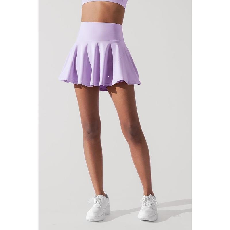 M 84723 High Waist Yoga Skirt European and American Pleated Yoga Skirt