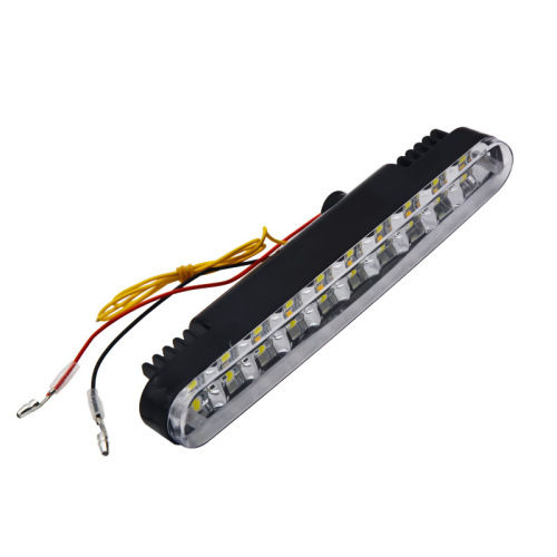 Factory Direct Sale 30LED Daytime Running Light Dual Color Multifunction Daytime Running Lights White and Yellow Turn Signal Flashing Aftermarket Light