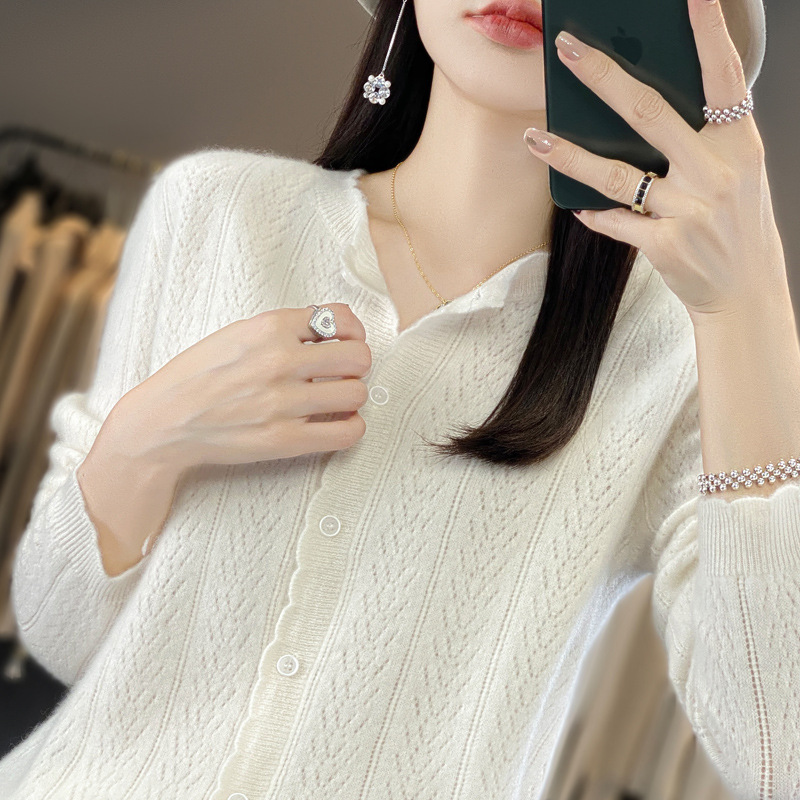 Woolen cardigan