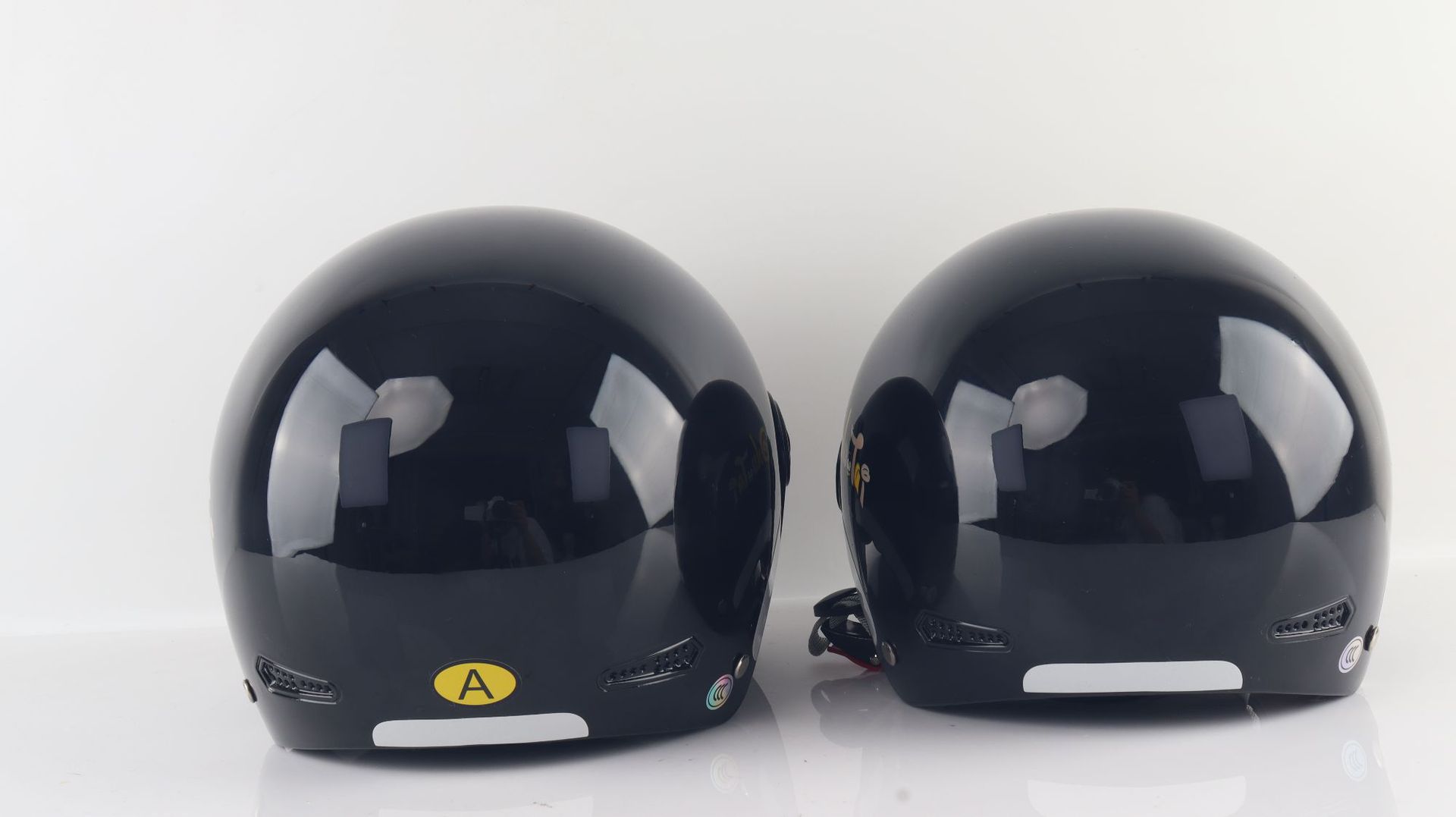 Helmet for Electric Vehicles 3C Summer Helmet Class a Parent-Child Helmet Children's Helmet Cartoon Cute Adult Motorcycle Helmet for Women