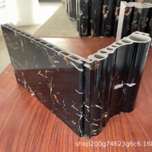 石塑电梯门套线仿大理石纹线条边框包边套线电梯门套安装厂家直销