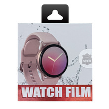 智能手表贴膜包装盒 钢化膜木盒包装彩印带挂钩贴EVA 746