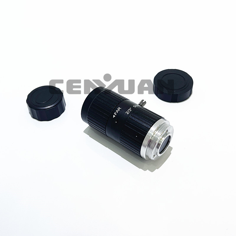 50MMFA 산업용 렌즈 C 인터페이스 5M 픽셀 2/3 인치 조리개 2.0 비전 카메라 렌즈