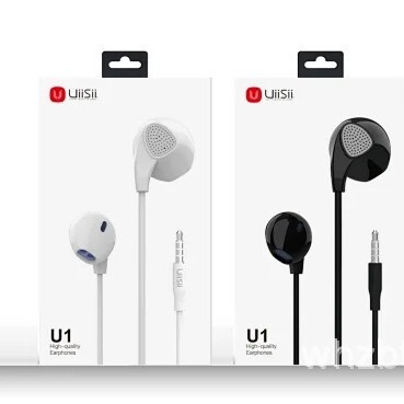 云仕 Проводные наушники UIISII U1 с круглым отверстием 3,5 мм, качество звука HIFI