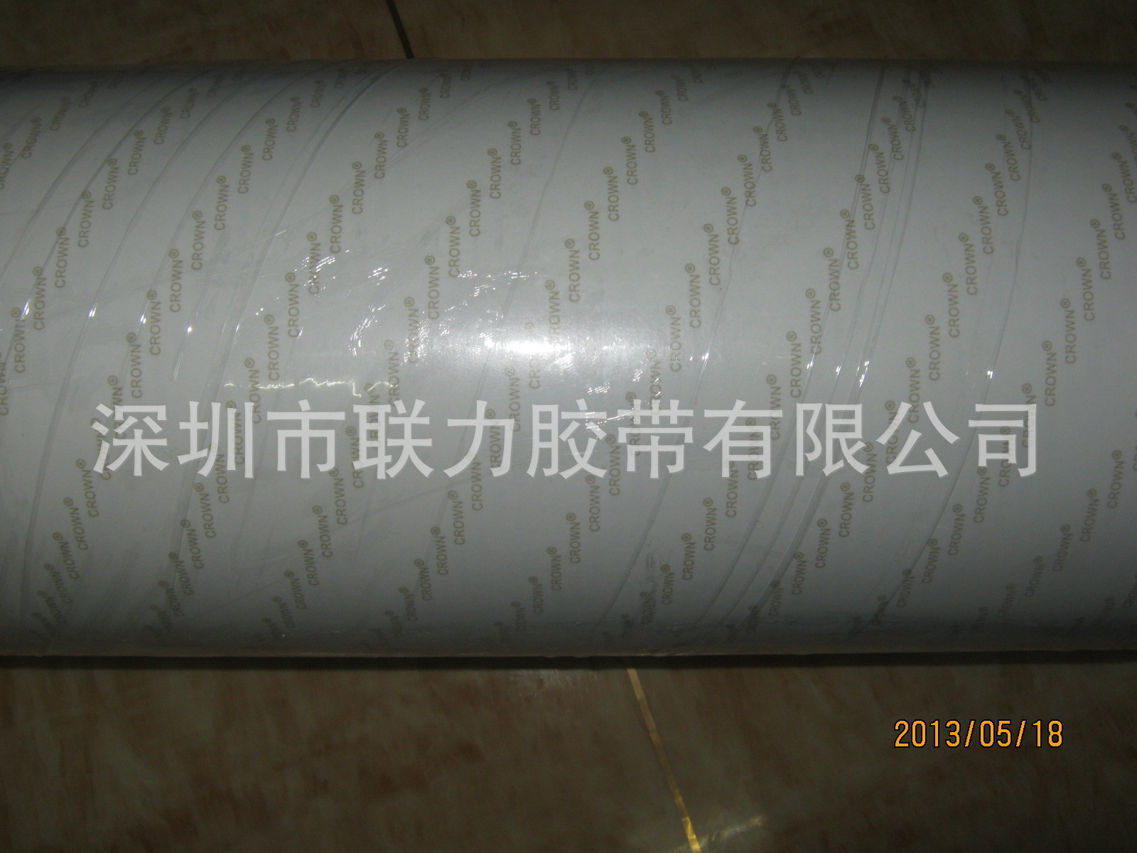 联力双层离形纸 CROWN双面胶 PET双面胶 强力双面胶 800MM宽*50米