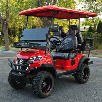 Xinda Road F Model 4 Electric Golf Cart Factory Property Winery Patrol Shuttle Vehicle Scenic Spot Tourist Sightseeing Vehicle (Elektrikli qolf avtomobilləri) - 4-seats-prepaid