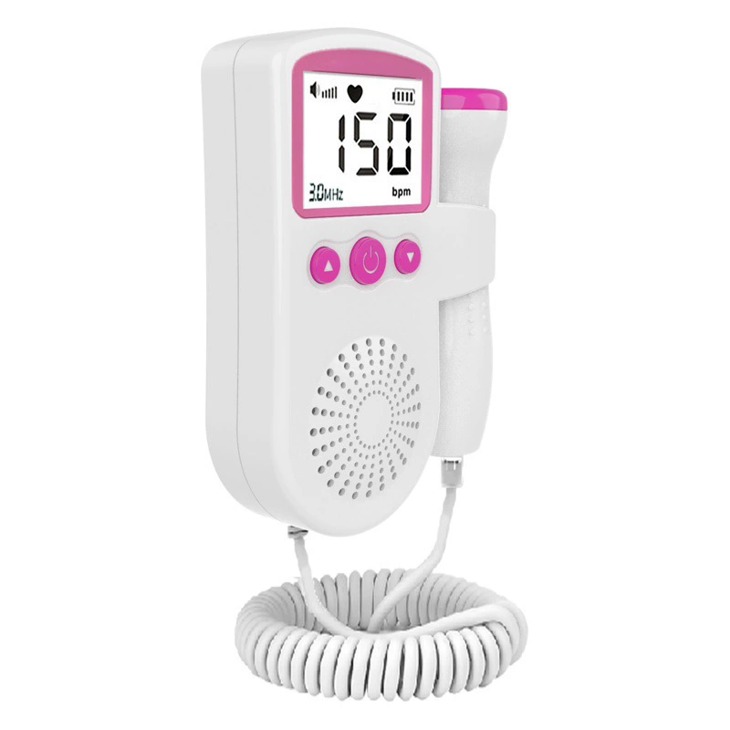 Монитор сердцебиения плода Huashizhen — это специальный монитор сердцебиения и движения плода для раннего УЗИ во время беременности, допплер для беременных женщин.