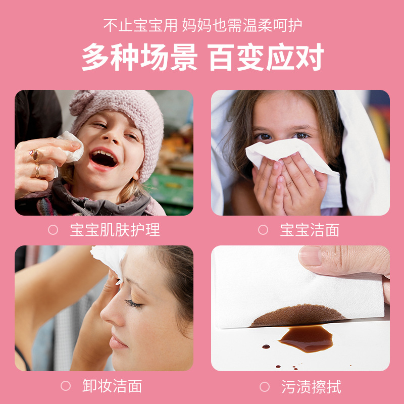 Baby Wet Wipes 80 Pads Baby Hand Mouth Wet Wipes Hygienic Wet Wipes Newborn Wet Wipes Manufacturer Wholesale