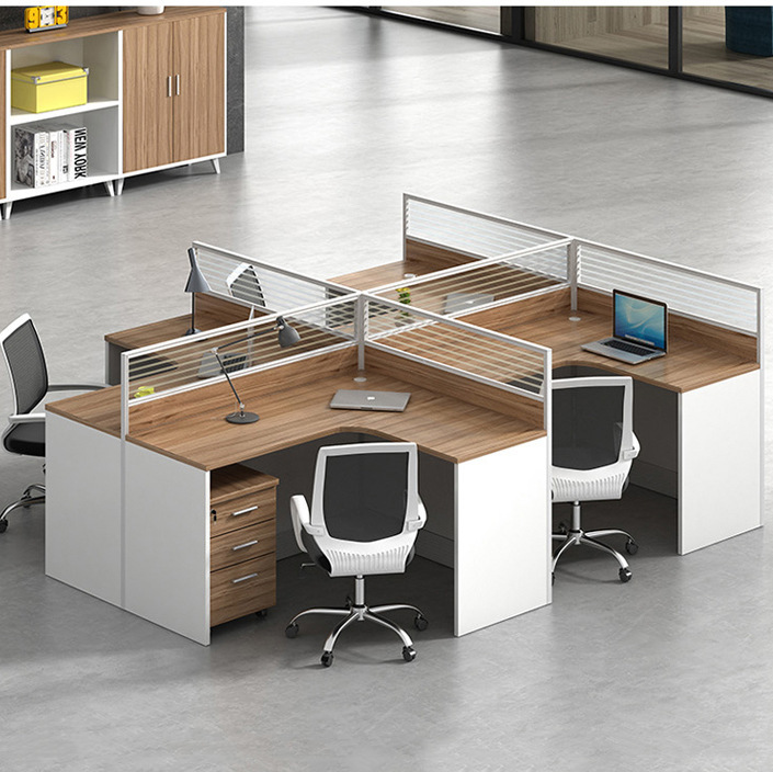 Bank and Securities Staff Desk, Telemarketing Center Customer Service Base Employee Desk, Partitioned Computer Desk