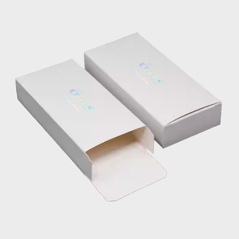 Caja de bolígrafo personalizada universal 10 / 12 caja de cartón blanco caja de embalaje caja de cartón blanco se puede imprimir logotipo