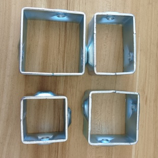 ♤ Guardrail Buckle 405060 Buckle Hinge Ear Hook Fastener Fixing Piece Fence Column Isolation Net Column Buckle