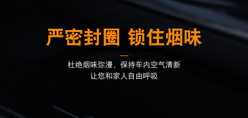 Smart Car Ashtray for Men with Cover and Light in the Car, Multi-Functional Personalized Creative Ashtray, Anti-Fly Ash Car Supplies