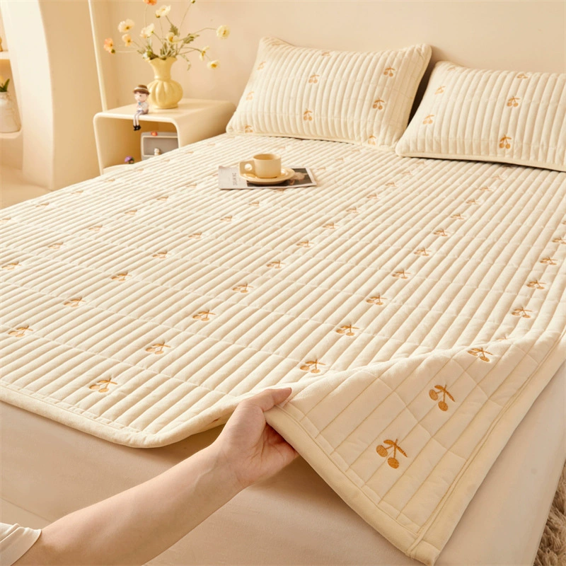 Зимний класс A утолщенный хрустальный бархатный матрас