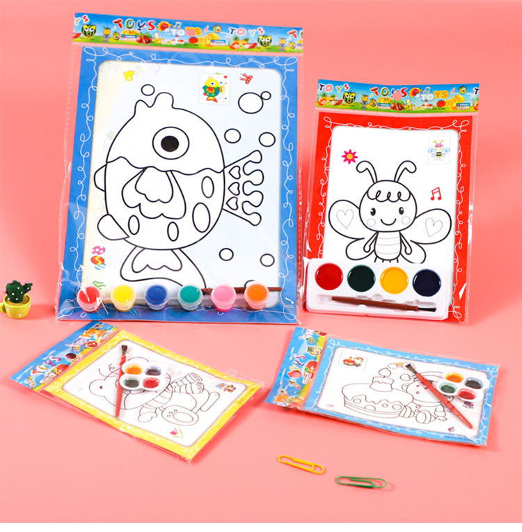 Children's Hand-filled Water Painting Dty Painting Educational Toys 1 Piece display picture 1