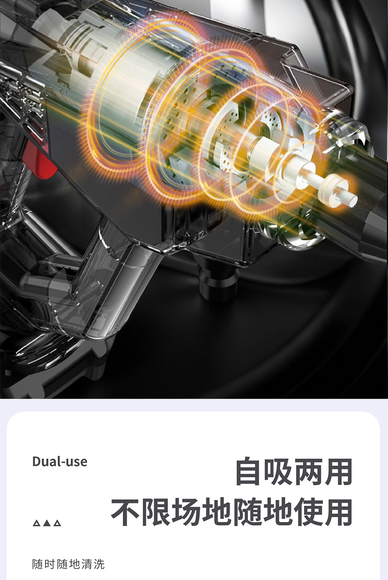 Cross-Border Handheld Lithium Battery Car Washing Machine Wireless High-Power Car Washing Machine Brushless Cleaning Machine Car Washing and Watering Tool
