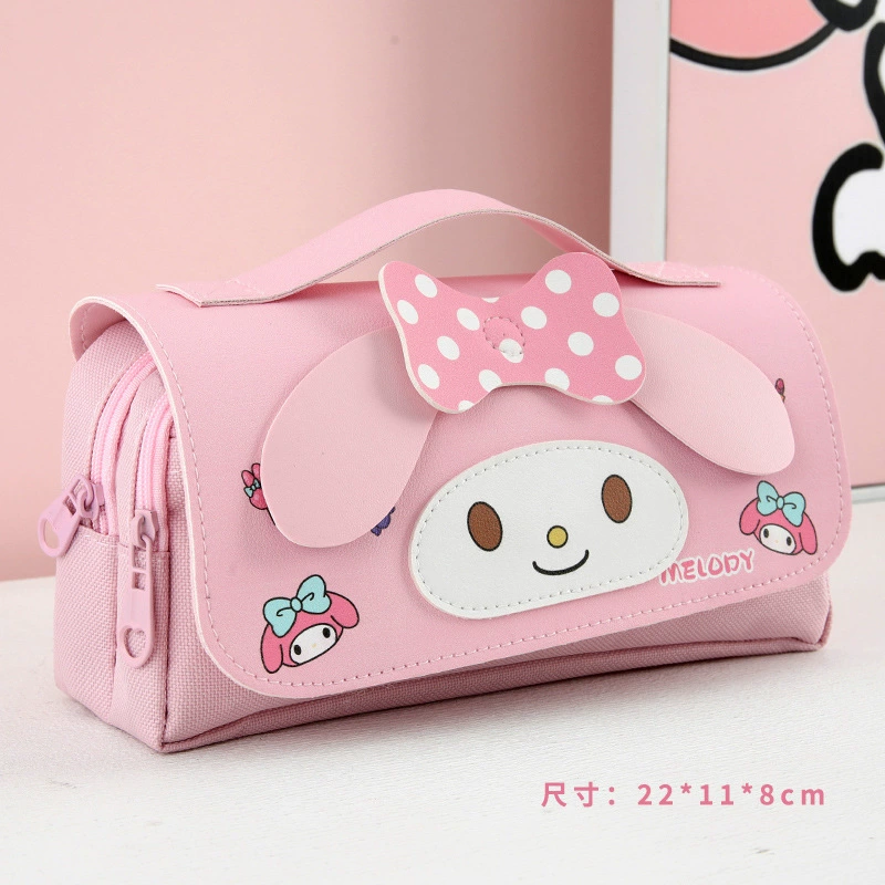 Пенал Sanrio с мультяшным рисунком для начальной школы, универсальный вместительный канцелярский, новая коллекция, антистресс