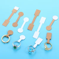 DIY аксессуары самоклееные кольца этикетки ювелирные этикетки бирки бирки ювелирные изделия ценник ценник кольцо этикетки X21