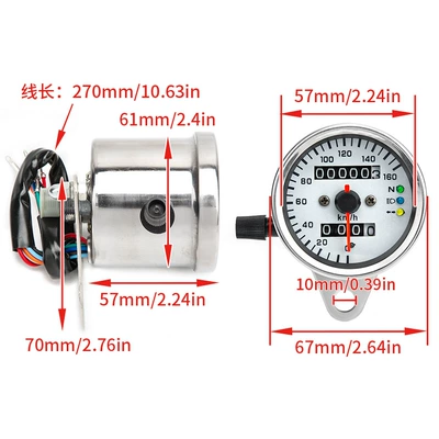 Cross-border hot-selling motorcycle modified tachometer