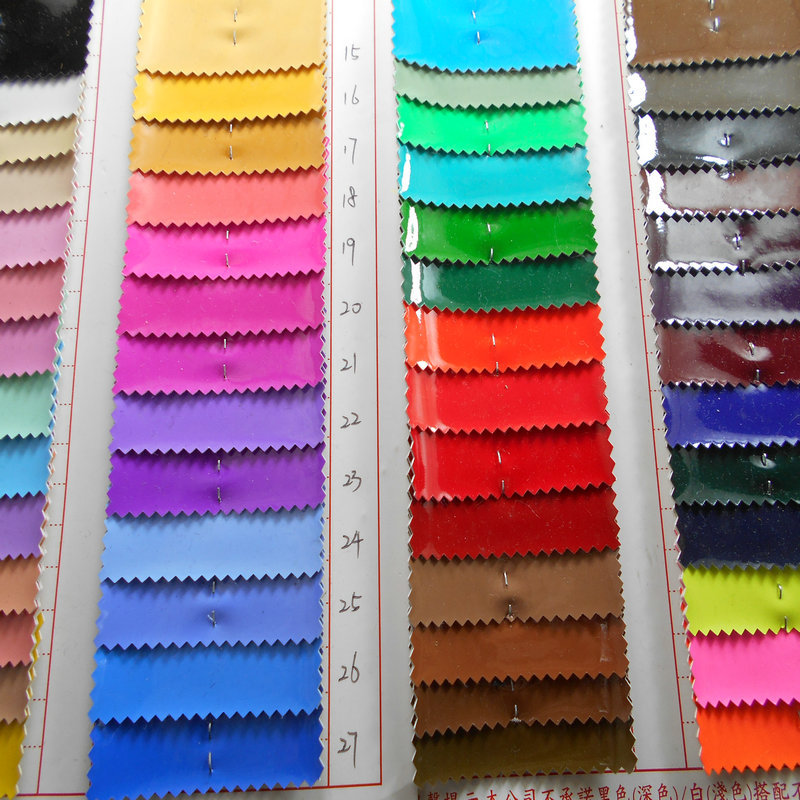 0.7漆皮无痕柔镜光面PU人造革皮料化妆包手提袋首饰盒鞋皮革面料