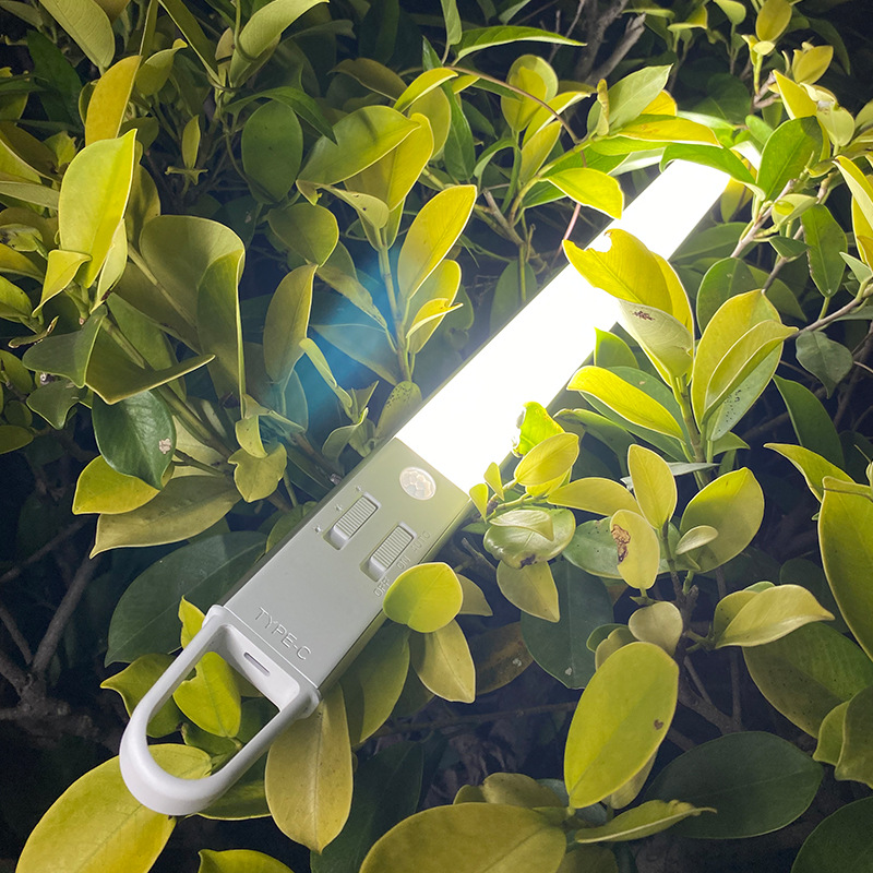 新款磁吸人体感应橱柜灯壁挂灯 户外露营感应灯 Type-C充电衣柜灯