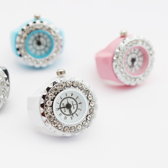 Special offer new fashion ring watch trend women's watch high-end dial ring watch diamond watch wholesale