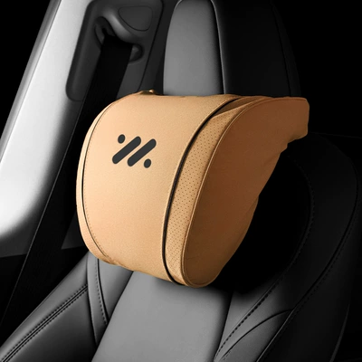 Zhiji L7 Headrest and Lumbar Support: Waist support - type-k-gilded-brown-zhiji-headrest-set