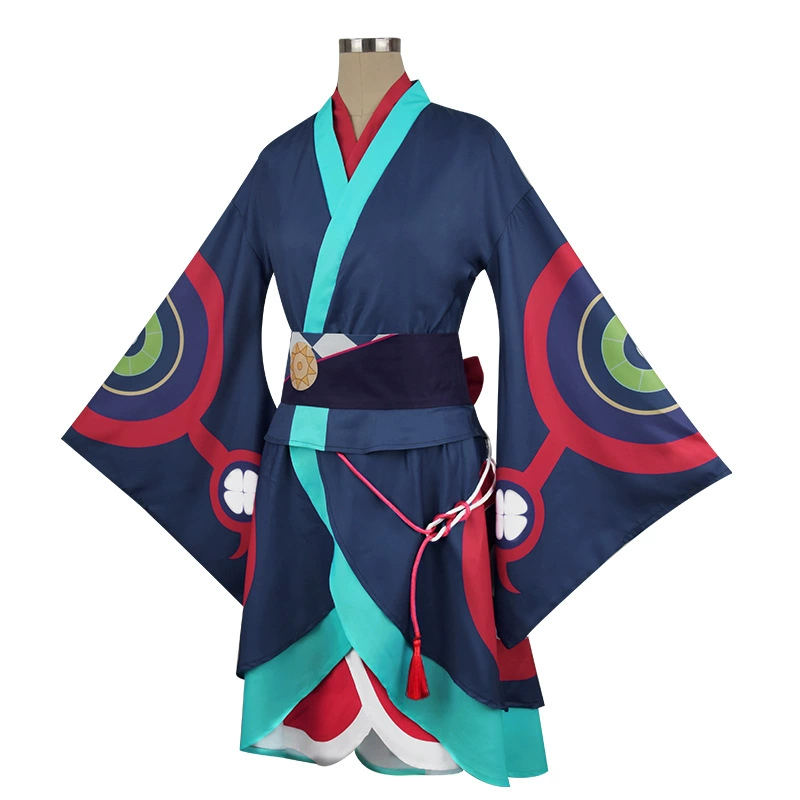 Монстр кот медицинский продавец театр версия кимоно костюм косплей косплэй выступление анимационный костюм