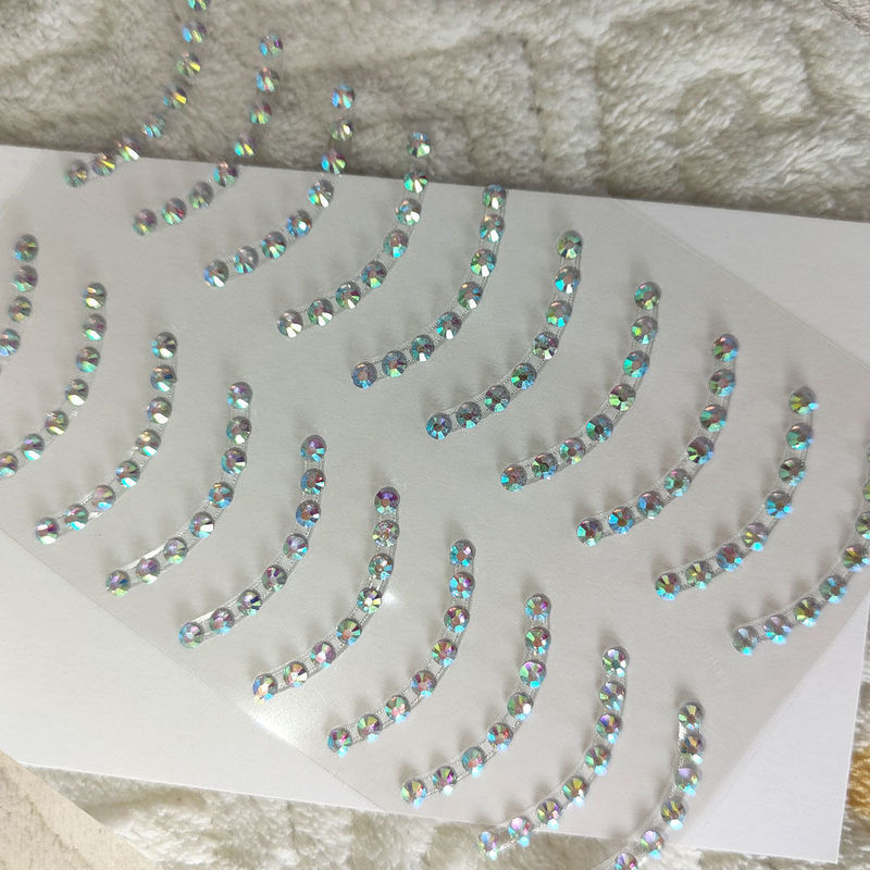 Mermaid Pearl ~ Face Creative Jewelry Decoration Pearl Bright Diamond Eye Makeup Tears Diamond Sticker Children Bride Stage Makeup