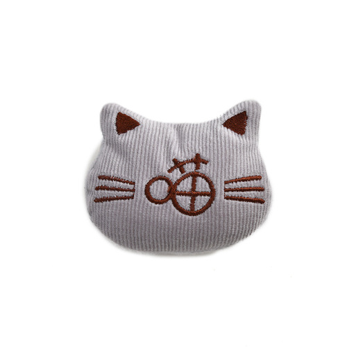 Cartoon cotton-filled bear doll plush brooch material handmade DIY hairpin felt bag accessories accessories