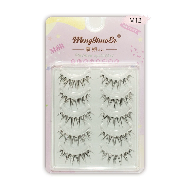Little evil dense desire to fake eyelashes, прозрачные стержни, вся природная имитация женской группы новичок к cos Барби