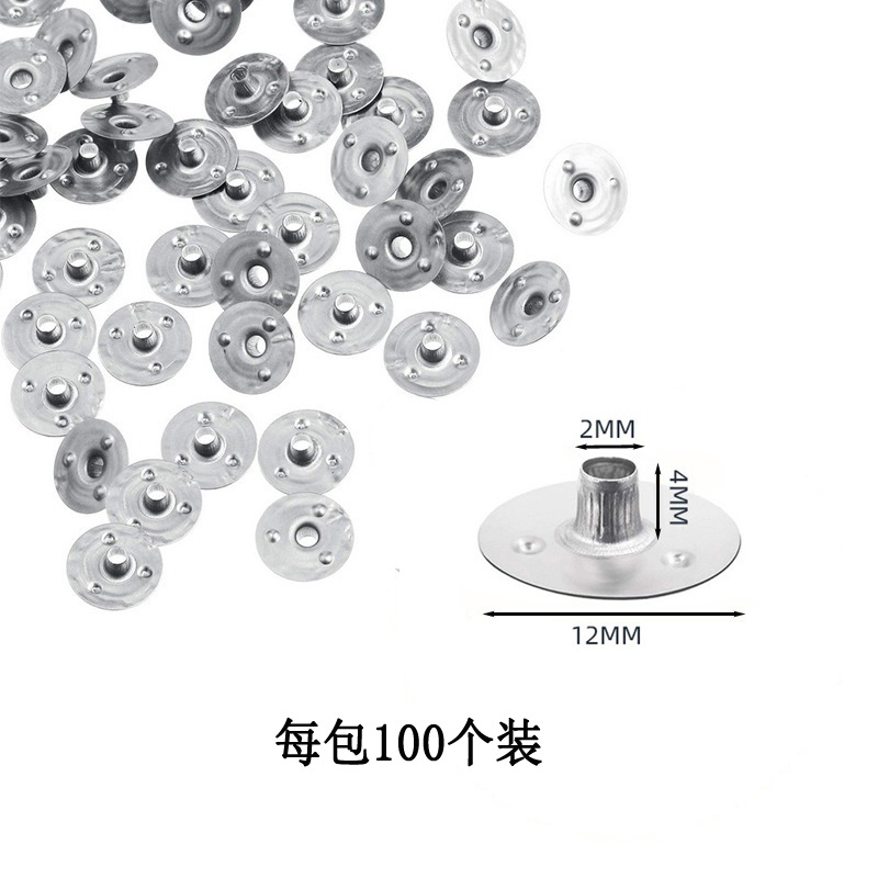 Bricolaje vela núcleo de cera de soja núcleo de la vela de aromaterapia de vidrio material casero flor importada Hilo de algodón sin humo mecha