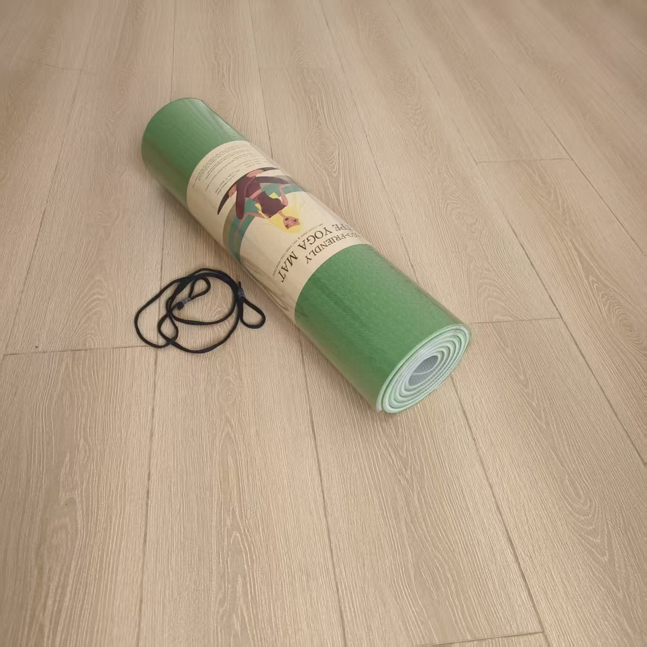 Tapete de Yoga y Salto de Cuerda 6mm de EVA para Fitness y Ejercicio