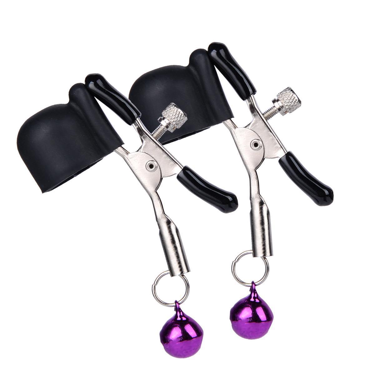 Yuechao Milk Clip Bell Vibrator Nipple Stimulator with Silicone Clips — detail image 3