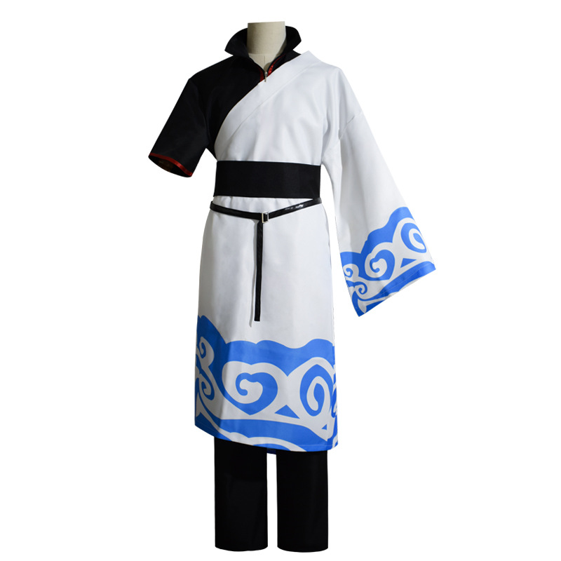 Silver Soul COS Sakata Gintoki, Gintoki "Gin-san," A-Gin COS Costume, Bankai Gintoki COSPLAY Outfit