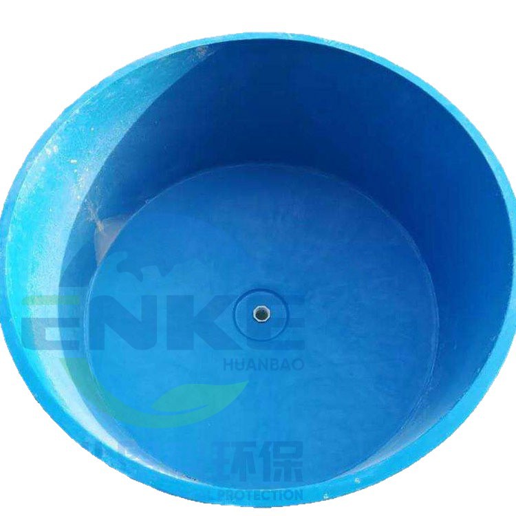 Fregadero de estanque de peces FRP tanque de cría cuadrado redondo estanque de incubación de plántulas de peces y camarones tanque de incubación de estanque de incubación temporal FRP cubo de incubación