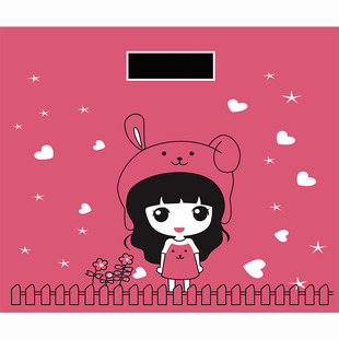 Household weighing scale precision mini health scale new night vision weighing scale cartoon body scale 21*25 small size