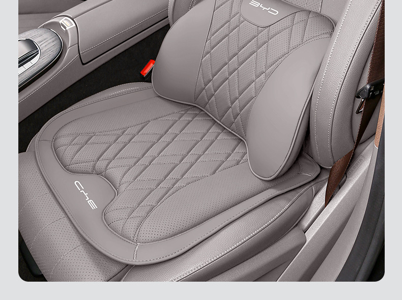 Byd Han Headrest and Lumbar Support, Tang Dmi Memory Foam Seat Cushion Pro, Song Max, Qin Plus/E3E2E9 Lumbar Support Interior Accessories