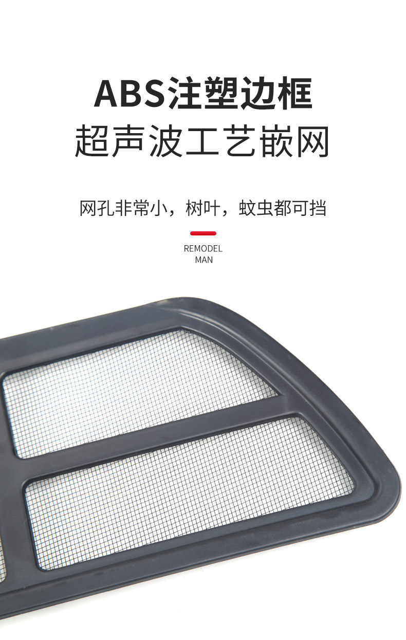 Suitable for Tesla Model 3/Y Updated Version Air Conditioning Inlet Protective Cover and Air Outlet Insect-Proof Filter Accessories